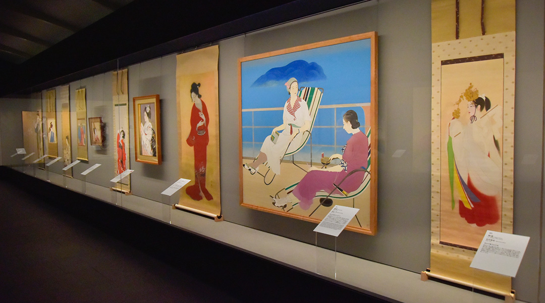 福田コレクションの美人画