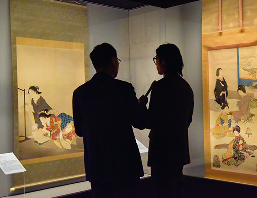 福田コレクションの美人画