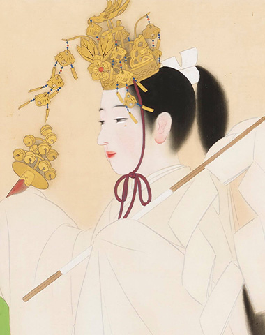 福田コレクションの美人画